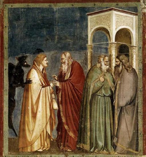 Judas-Betrayal, GIOTTO di Bondone
